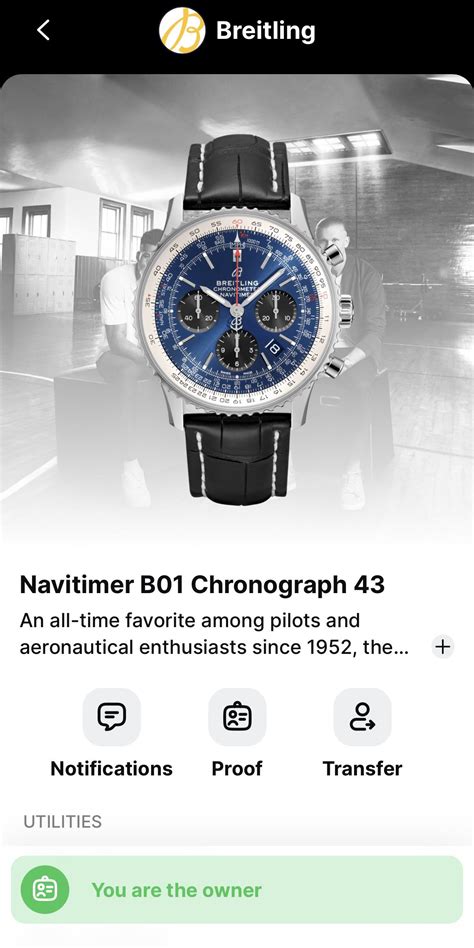 breitling my account nft.